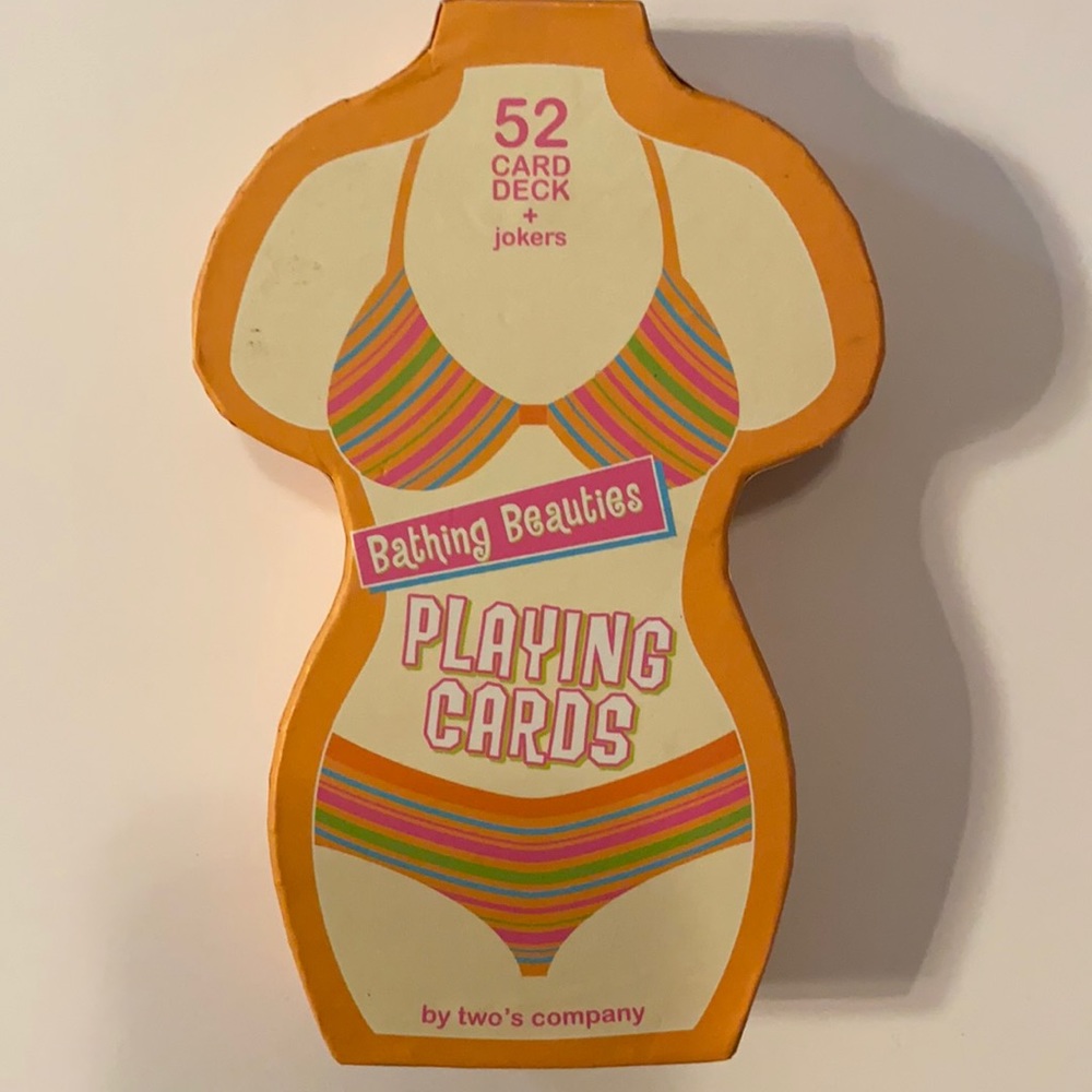 NWT Two’s Company Bathing Beauties Playing cards